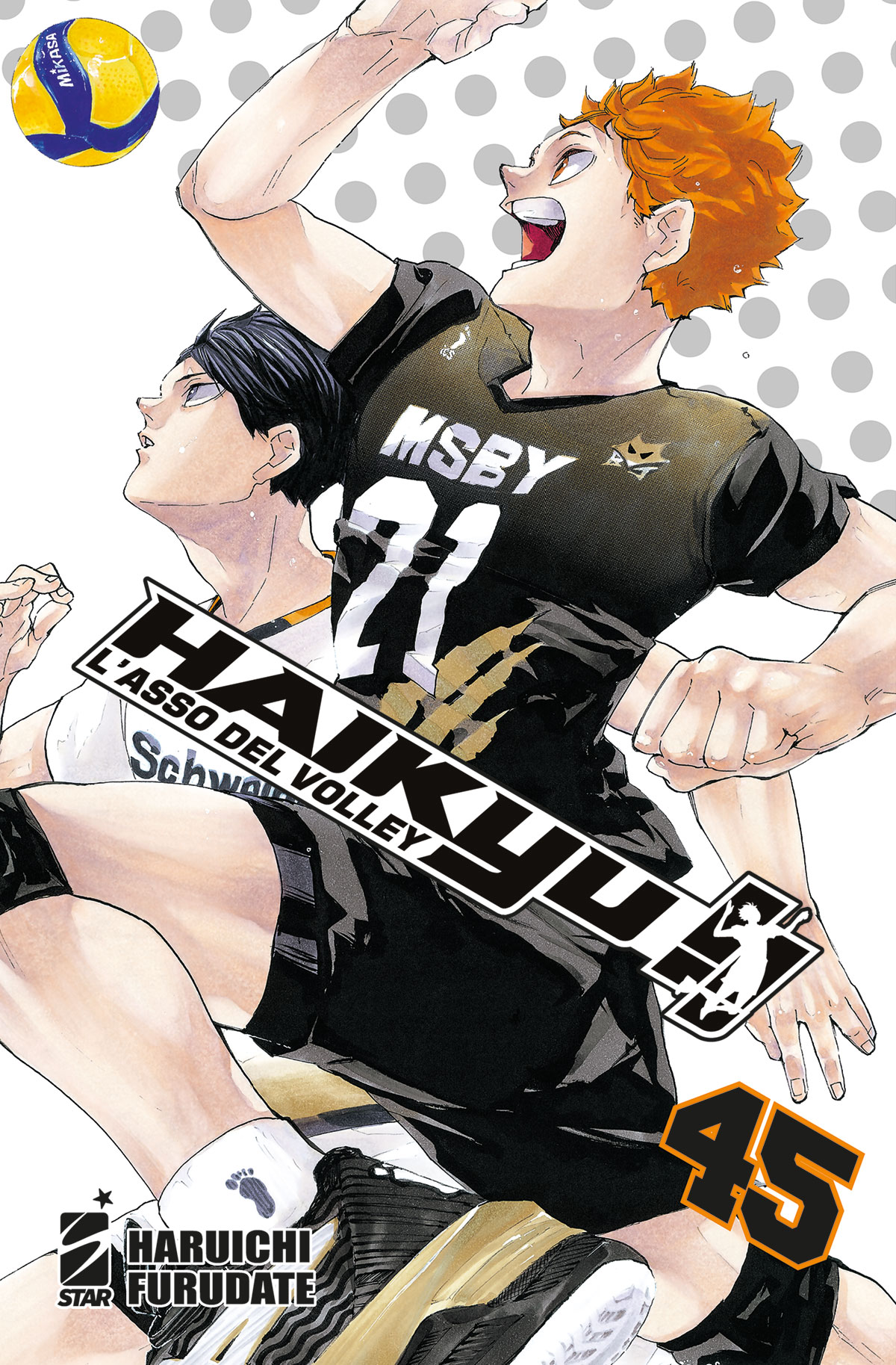 Star Comics  HAIKYU!! N. 45: UN MINI-SHIKISHI IN REGALO CON L