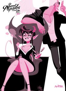 SWEET PAPRIKA: BLACK, WHITE & PINK n. 2