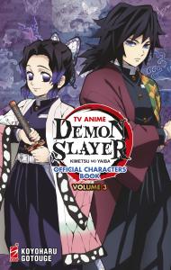 TV ANIME DEMON SLAYER: KIMETSU NO YAIBA OFFICIAL CHARACTERS BOOK n. 3