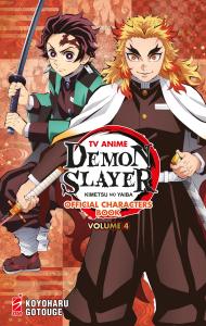 TV ANIME DEMON SLAYER: KIMETSU NO YAIBA OFFICIAL CHARACTERS BOOK n. 4